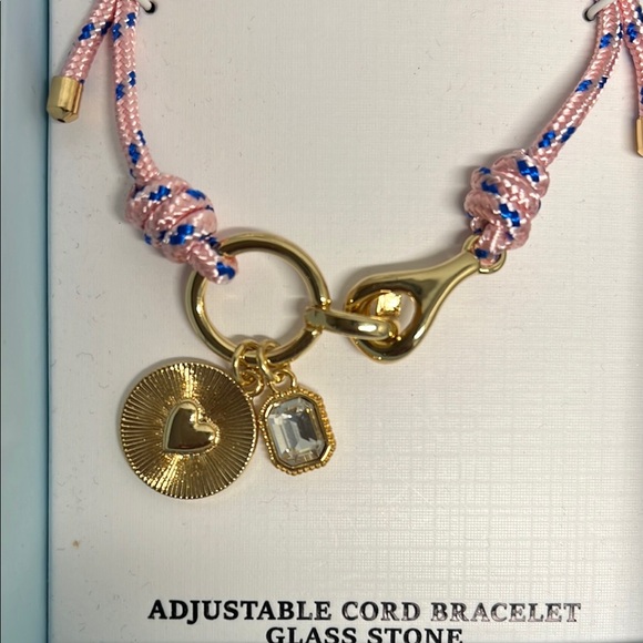 Piper K | Pink Cord Charm Bracelet - Picture 6 of 7